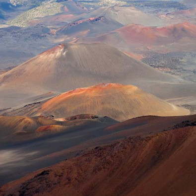 Haleakala Cinder Cones 4561 Square Image